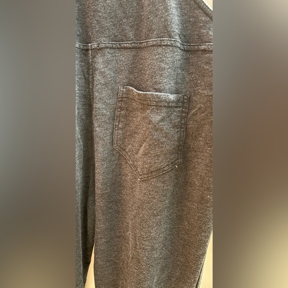 Z Supply Gray Overall Jumpsuit; Womens Juniors L 11/13. EUC. - Picture 6 of 8